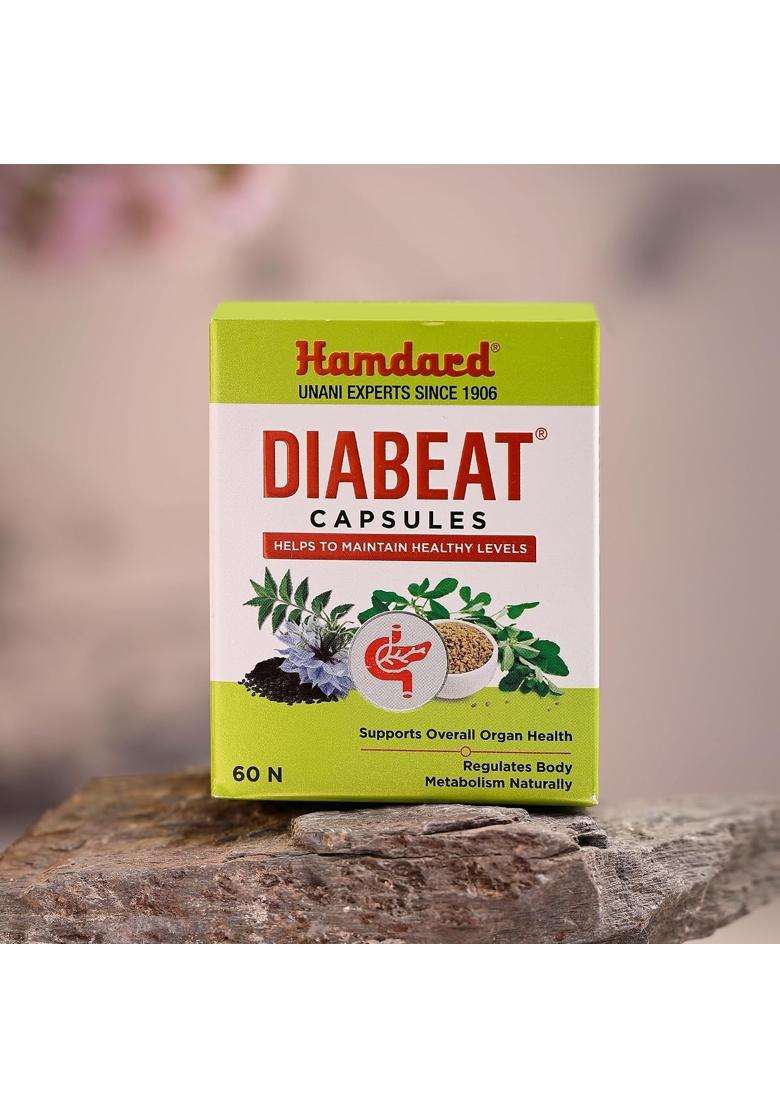 Hamdard Diabeat Capsules (Pack of 2) - Indya