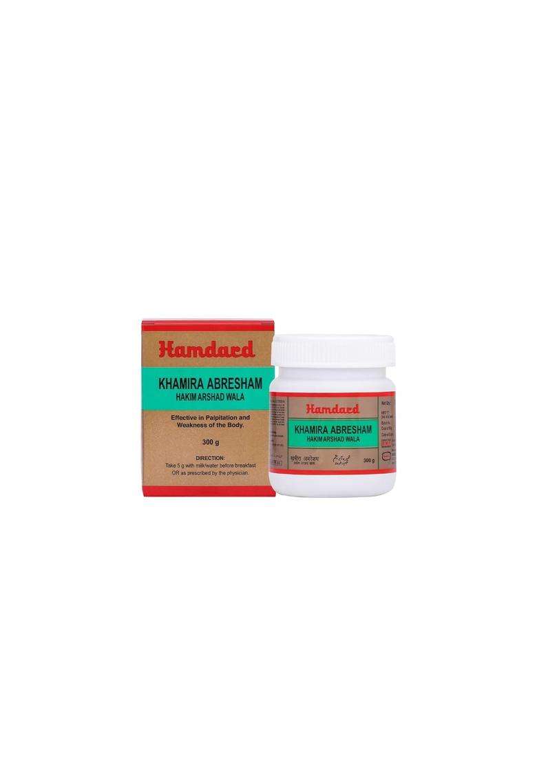 Hamdard Khamira Abresham Hakim Arshad Wala 300 g | Helps Manage General Weakness | All-natural | Promotes Overall Well-Being | Unani Formulation - Indya