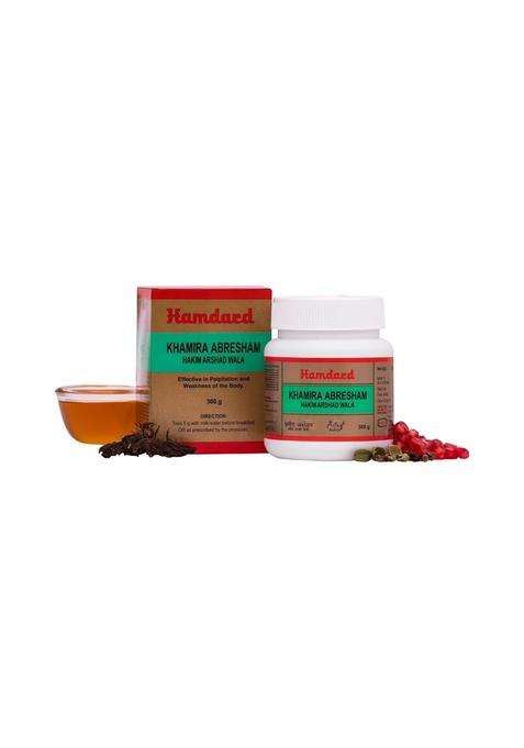 Hamdard Khamira Abresham Hakim Arshad Wala 300 g | Helps Manage General Weakness | All-natural | Promotes Overall Well-Being | Unani Formulation