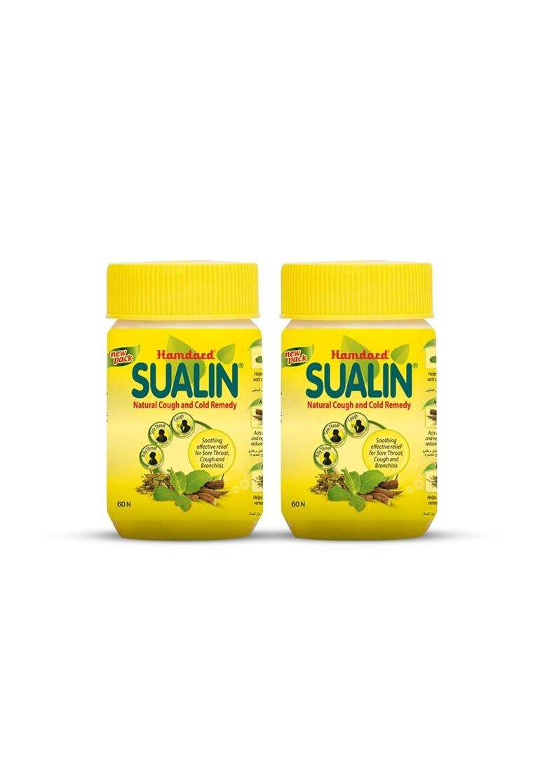 Hamdard Sualin Tablets (Pack of 2) | Cold, Cough, 100% Pure Natural Tablets - Indya
