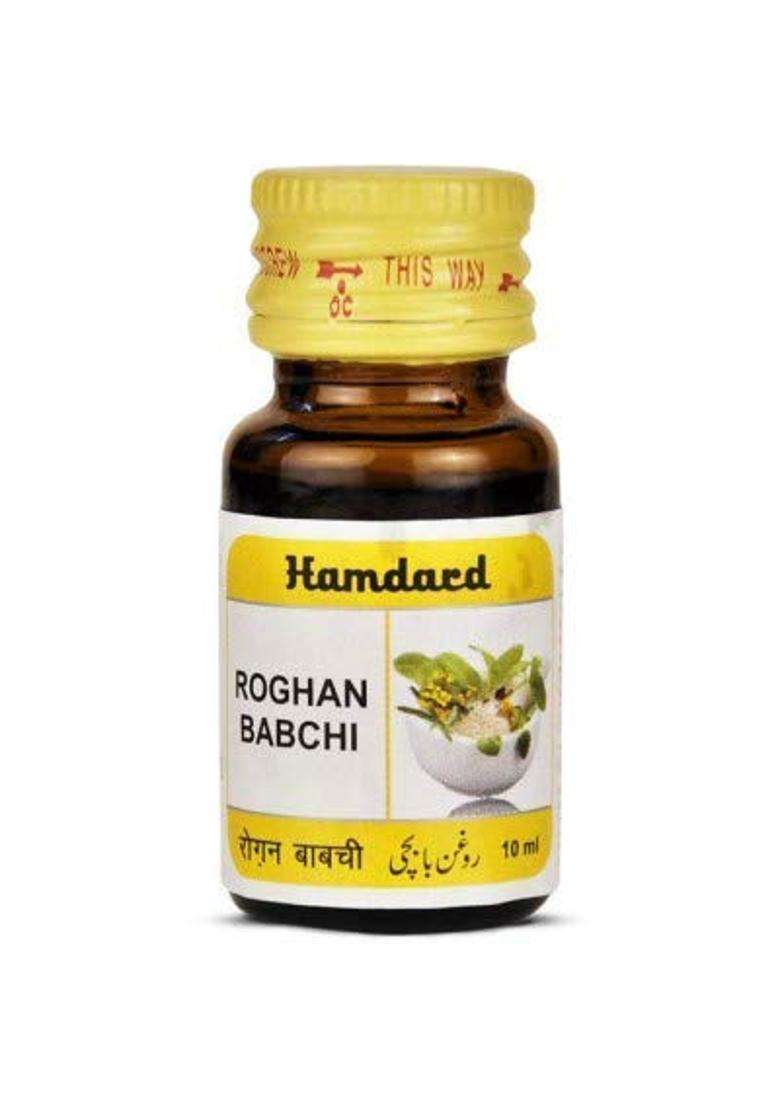 Hamdard Roghan Babchi, 10 ml (Pack of 5) | Liquid - Indya