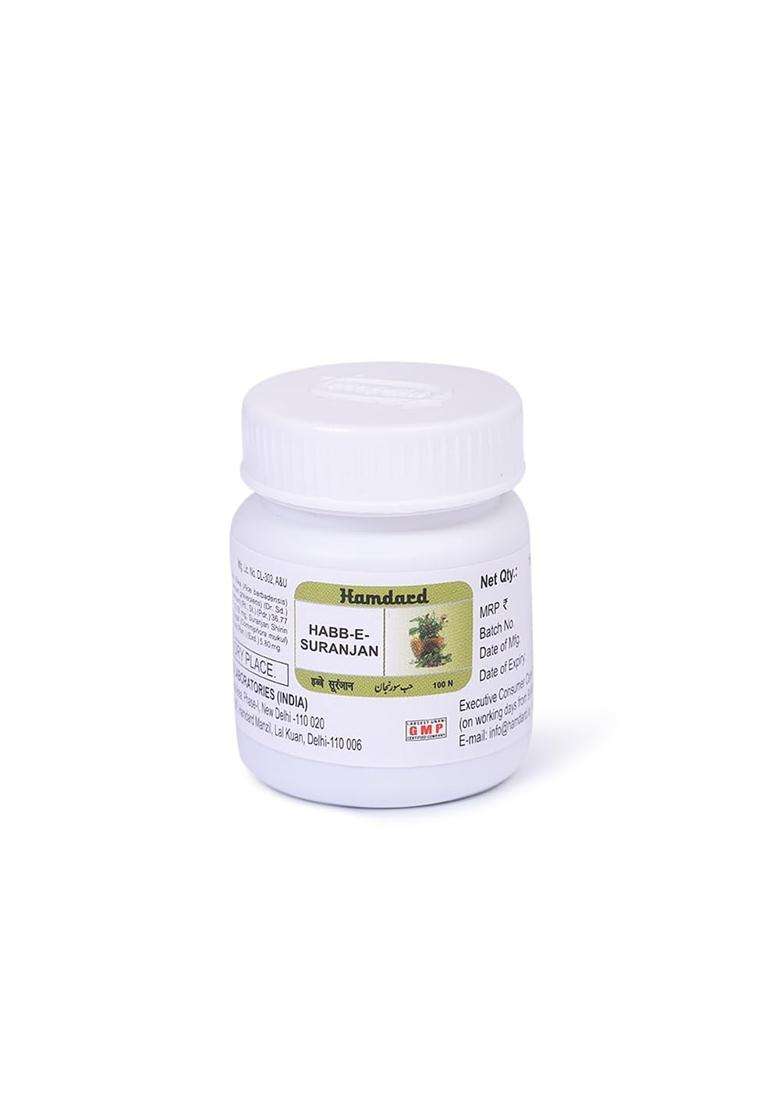 Hamdard Habbe Suranjan 100 Pills (Pack of 2) | Natural Herbal Care - Indya
