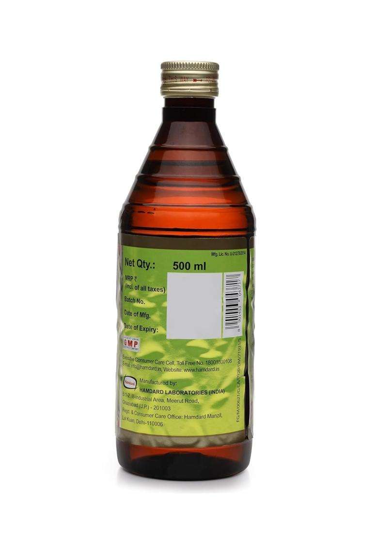 Hamdard Sharbat Keora 500 ml | Heart Comfort, Beat Regulation, Cooling, Refreshing & Thirst Relief - Indya