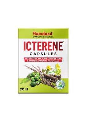 Hamdard Icterene Capsules 20 Cap | Authentic Ayurvedic Formula | Herbal Formula for Immunity