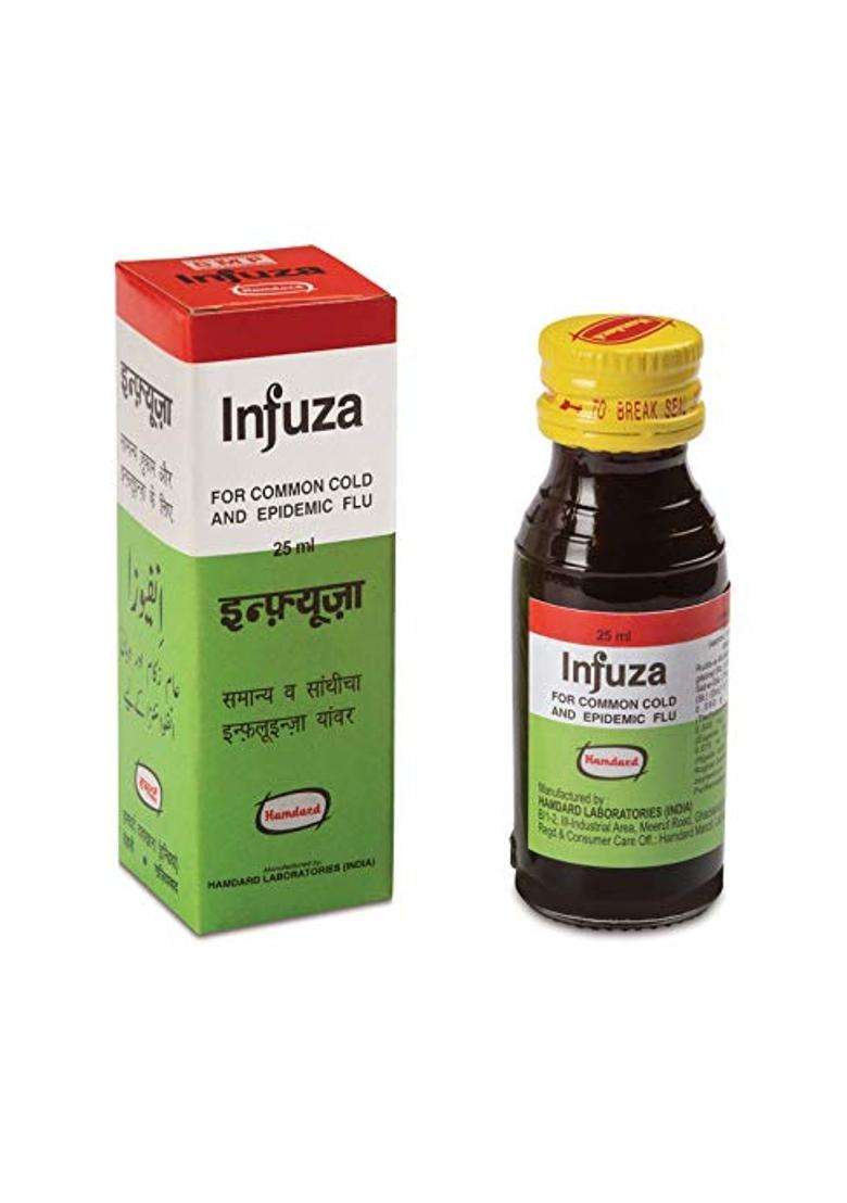 Hamdard Infuza(25 ml)-Relief from Viral & Respiratory Infections | for Viral Infection | Effective in Cold,Cough & Flu - Indya