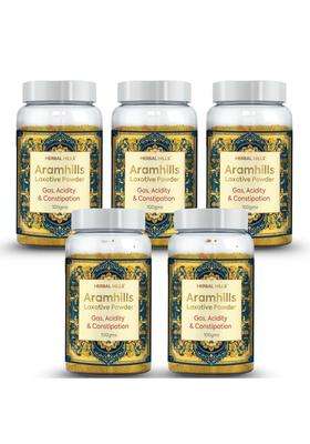 Herbal Hills Aramhills Powder, 100 g (Pack of 5) | Natural Herbal Care