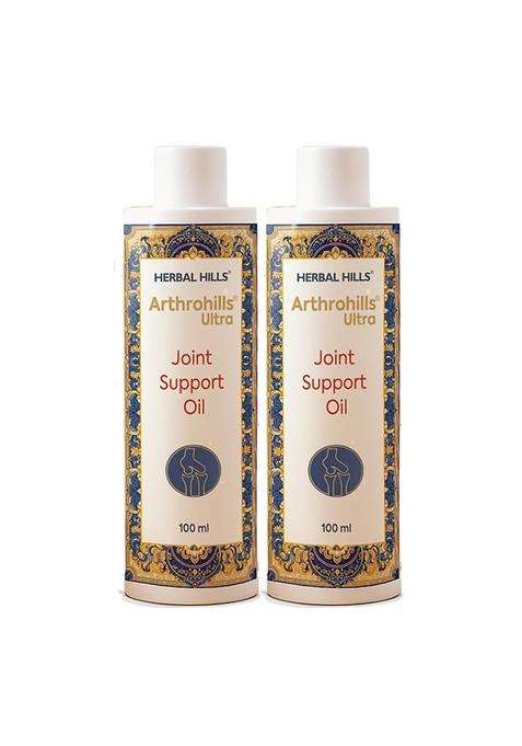 Herbal Hills Arthrohills Ultra Massage Oil, 100 ml (Pack of 2) | Natural Herbal Care