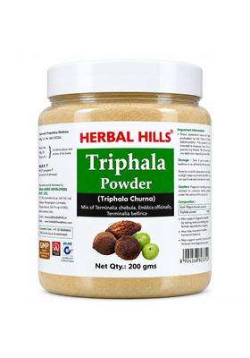 Herbal Hills Triphala Powder, 200 g | Natural Herbal Care