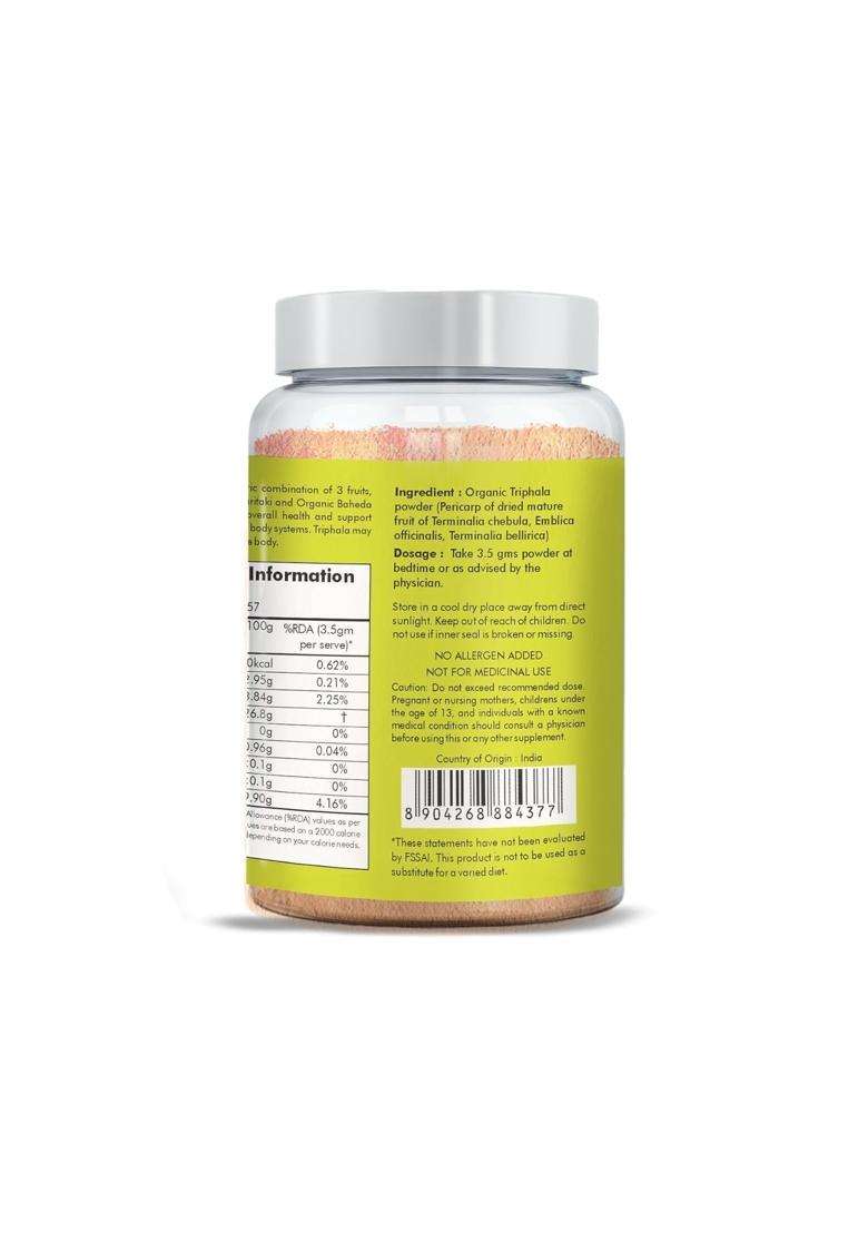 Herbal Hills Triphala Powder, 200 g | Natural Herbal Care - Indya