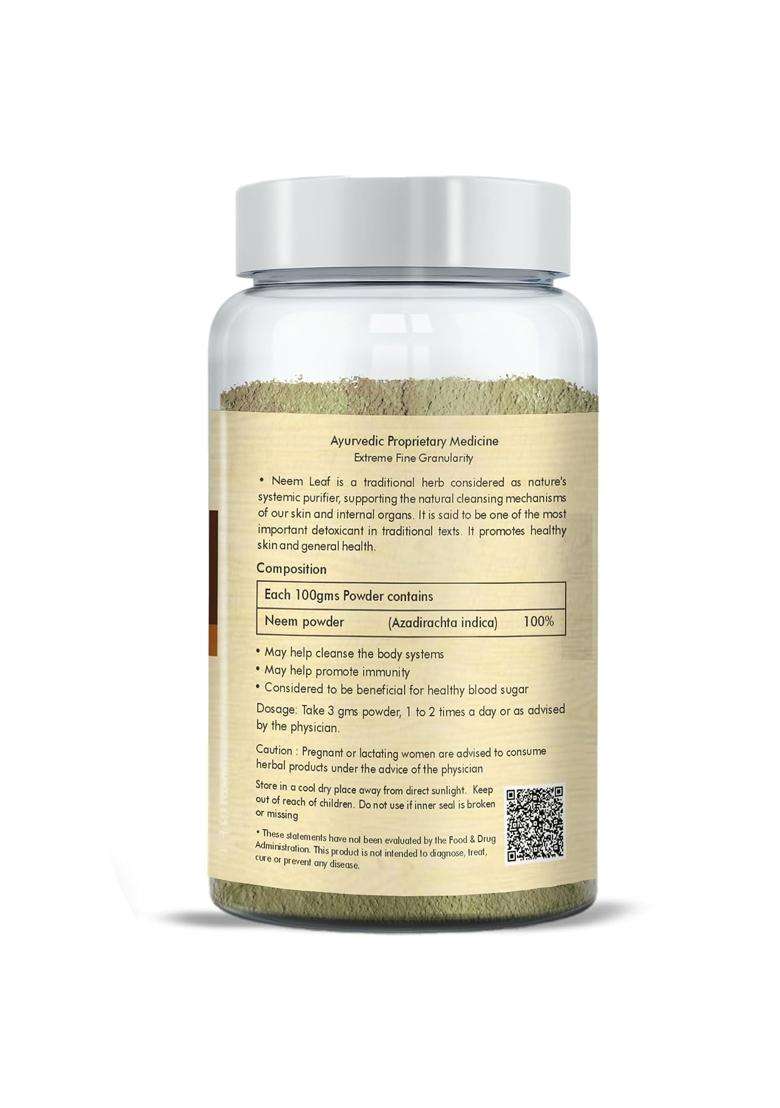 Herbal Hills Neem Powder, 100 g (Pack of 2) | Natural Herbal Care - Indya