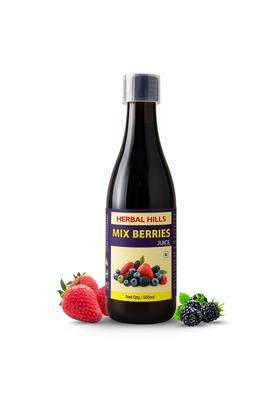 Herbal Hills Mix Berry Juice (500 ml | Natural Herbal Care