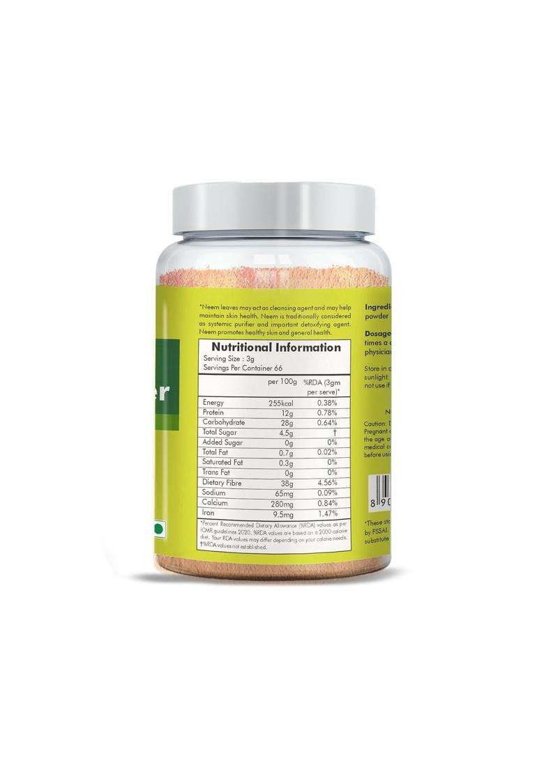 Herbal Hills Neem Powder, 200 g | Natural Herbal Care - Indya