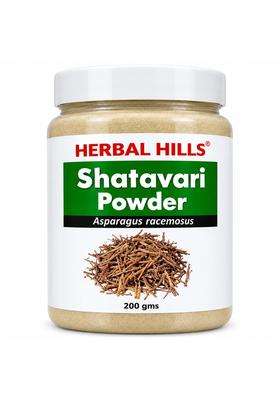 Herbal Hills Shatavari Powder 200 g (Pack of 5) | Natural Herbal Care