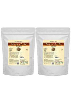 Herbal Hills Punarnava Powder, 1 kg (Pack of 2) | Natural Herbal Care