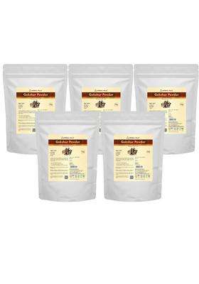 Herbal Hills Gokshur Powder, 1 kg (Pack of 5) | Natural Herbal Care