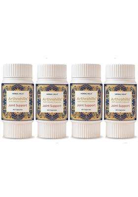 Herbal Hills Arthrohills Capsules, 60 Count (Pack of 4) | Natural Herbal Care
