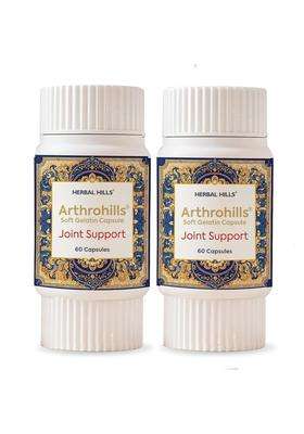 Herbal Hills Arthrohills Ayurvedic Pain Relief Capsules 60 Capsule (Pack of 2) | Authentic Traditional Formula