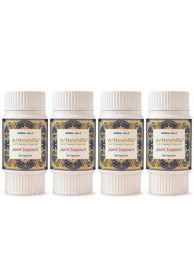 Herbal Hills Arthrohills Ayurvedic Capsules 30 Capsule (Pack of 4) | Authentic Traditional Formula | for Joint, Knee, Back & Shoulder Pain