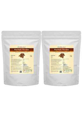 Herbal Hills Haritaki/Harde Powder, 1 kg (Pack of 2) | Natural Herbal Care