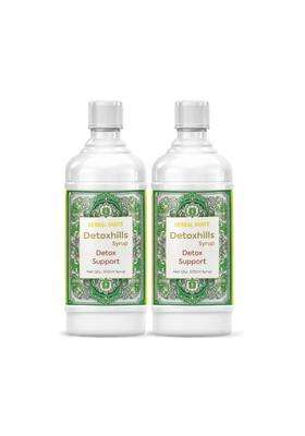 Herbal Hills Detoxhills Supports Daily Herbal Shots, 500 ml (Pack of 2) | Natural Herbal Care