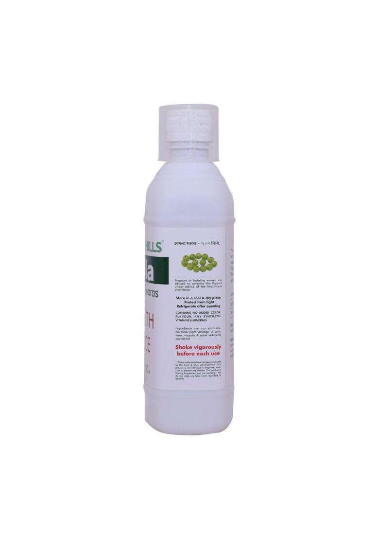 Herbal Hills Amla Swaras 500 ml (Pack of 4) | Natural Herbal Care | Amla Juice - Indya