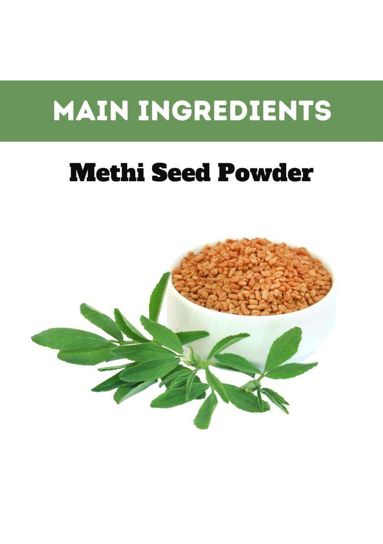 Herbal Hills Methi Powder 100g (Pack of 2) | Authentic Ayurvedic Formula | Fenugreek Seed Churna - Indya