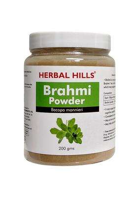 Herbal Hills Brahmi Powder, 200 g (Pack of 2) | Natural Herbal Care