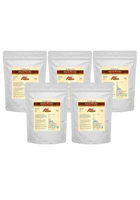Herbal Hills Arjuna Powder, 1 kg (Pack of 5) | Natural Herbal Care