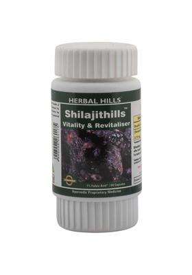Herbal Hills Shilajithills Capsules, 60 Count | Natural Herbal Care
