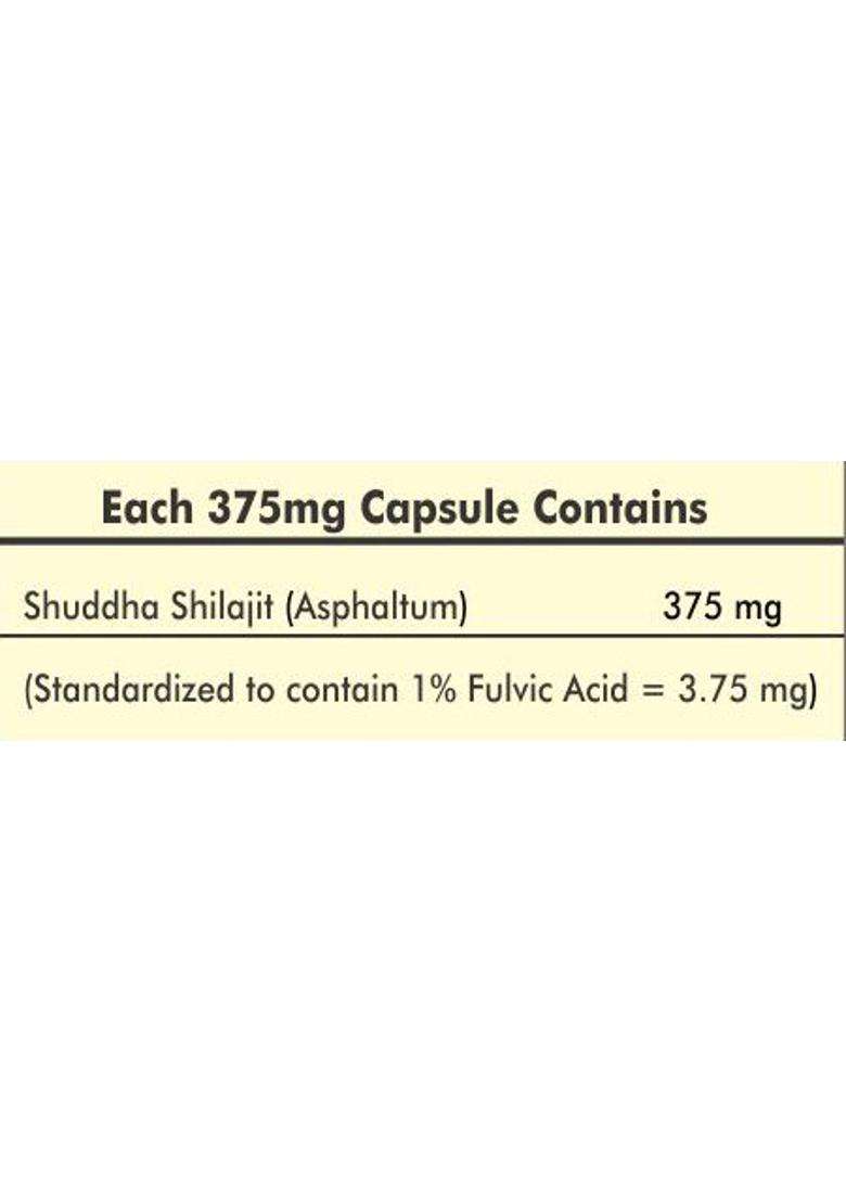 Herbal Hills Shilajithills Capsules, 120 Count (Pack of 5) | Natural Herbal Care - Indya