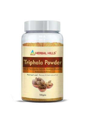 Herbal Hills Triphala Powder, 100 g (Pack of 2) | Natural Herbal Care