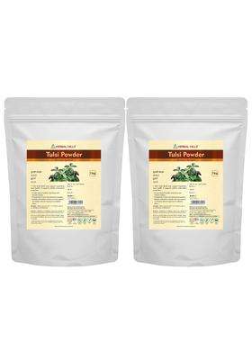 Herbal Hills Tulsi Powder, 1 kg (Pack of 2) | Natural Herbal Care