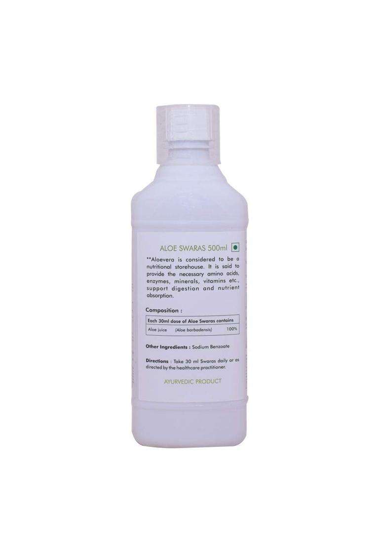Herbal Hills Aloe Vera Juice Pure Aloevera (500 ml (Pack of 4) | Natural Herbal Care - Indya