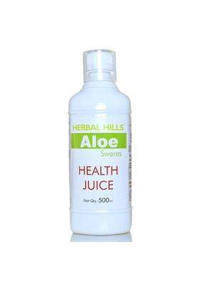 Herbal Hills Aloe Vera Juice Pure Aloevera (500 ml (Pack of 5) | Natural Herbal Care