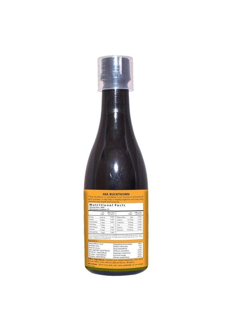 Herbal Hills Sea Buckthorn Juice 500 ml | Natural Herbal Care - Indya