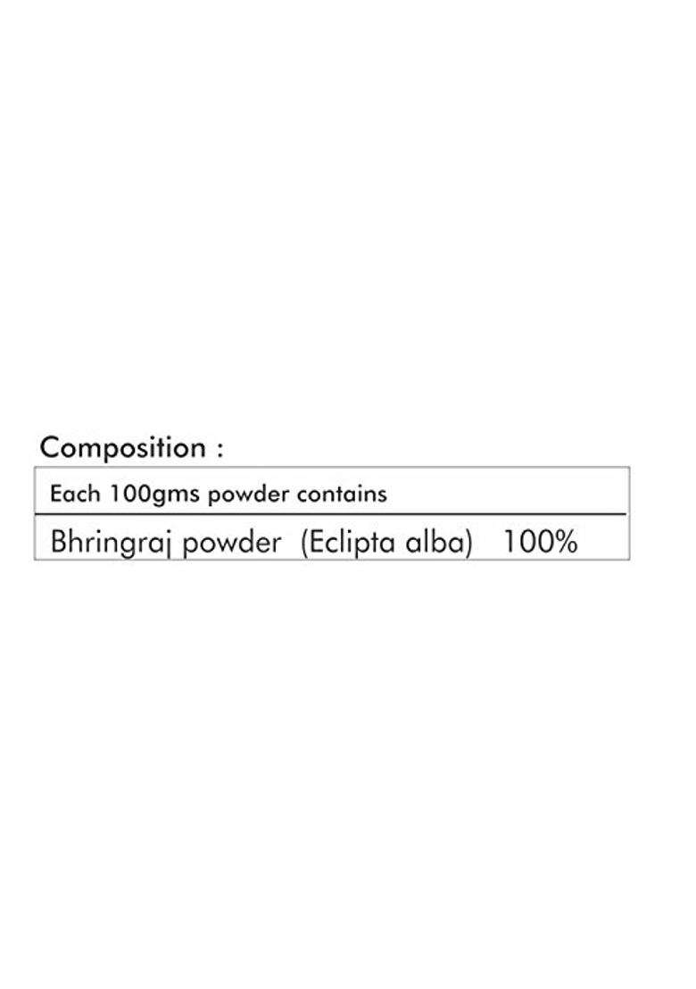 Herbal Hills Bhringhraj Powder Eclipta Alba (1000 Gram (Pack of 4) | Authentic Ayurvedic Formula - Indya