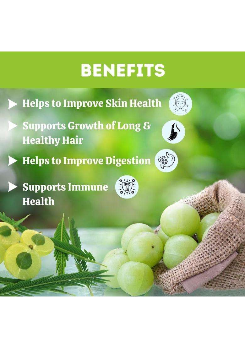 Herbal Hills Amla Powder, 1 kg | Natural Herbal Care - Indya