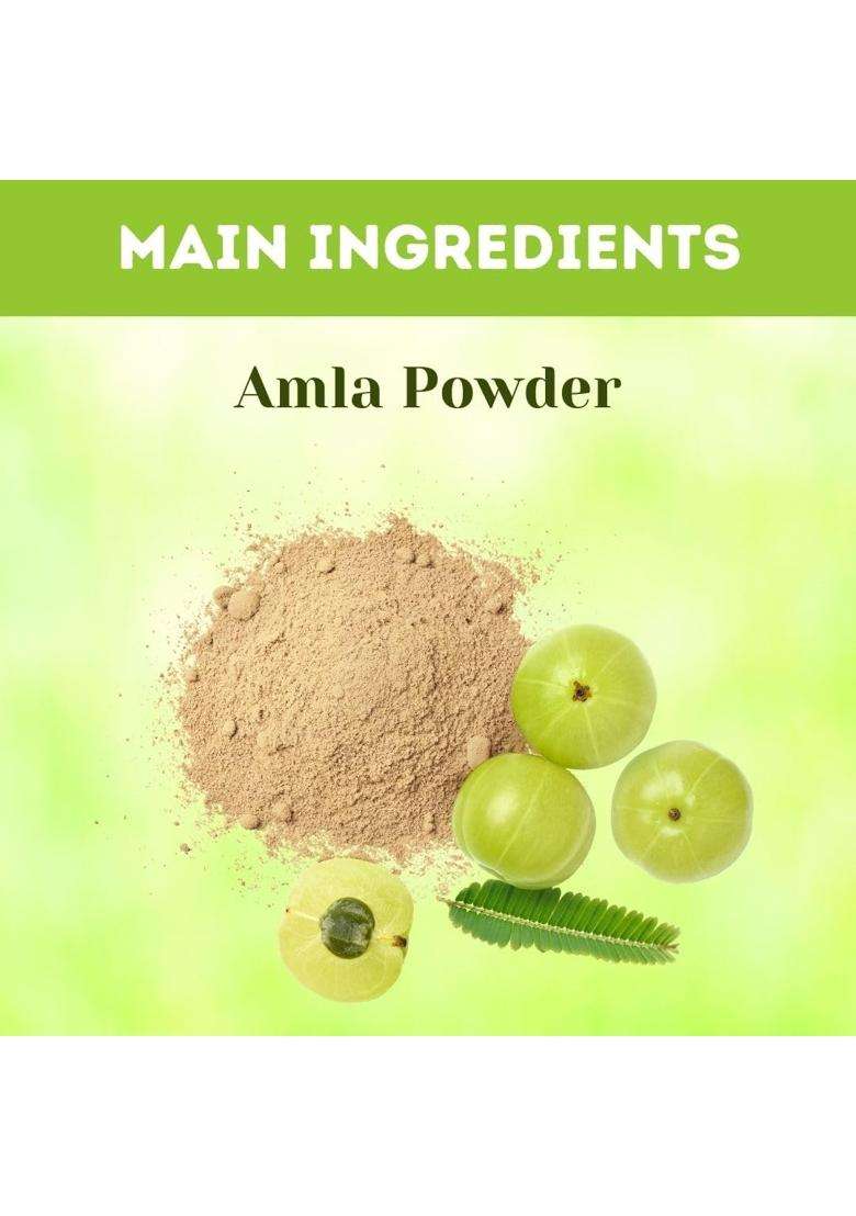 Herbal Hills Amla Powder 1KG (Pack of 5) | Authentic Ayurvedic Formula | Supports Skin Glow, Hair Strength & Immunity Boost - Indya
