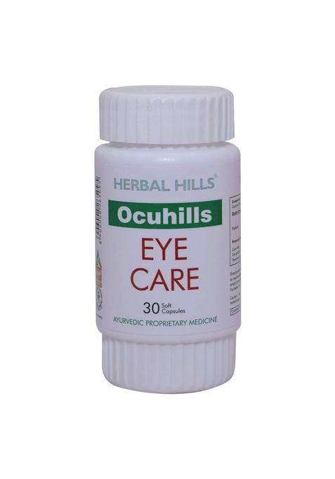 Herbal Hills Eye Care Ocuhills Capsules, 30 Count | Natural Herbal Care
