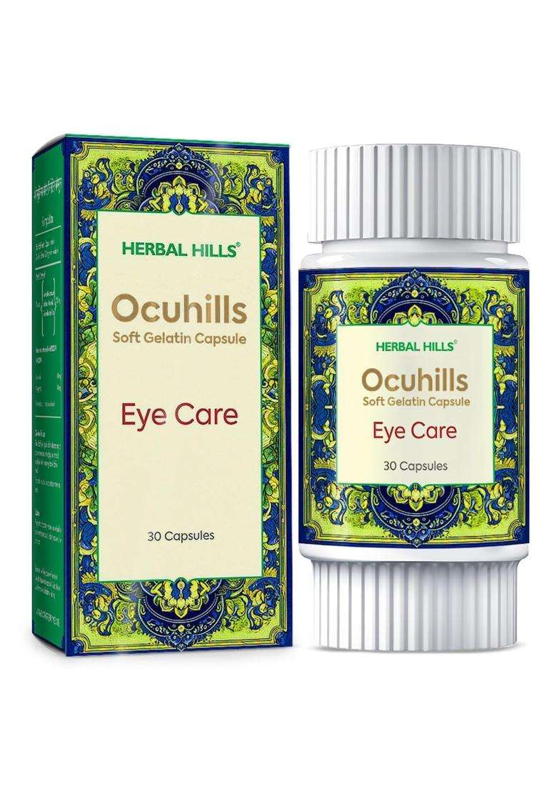 Herbal Hills Ocuhills, 30 Count (Pack of 2) | Natural Herbal Care - Indya
