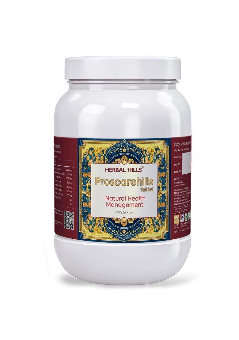 Herbal Hills Pros Care Hills Tablets, 900 Count (Pack of 2) | Natural Herbal Care - Indya