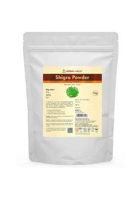 Herbal Hills Moringa Powder, 1 kg | Natural Herbal Care