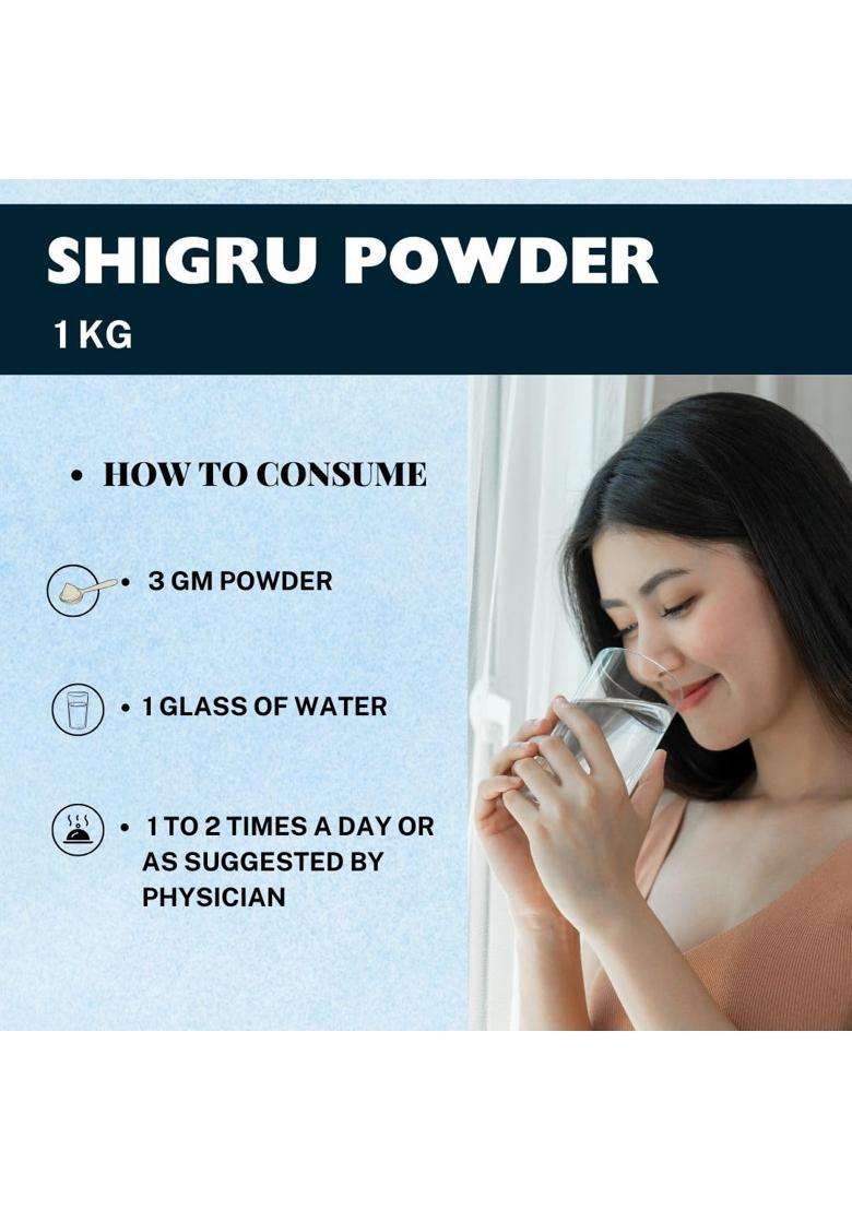 Herbal Hills Moringa Powder, 1 kg | Natural Herbal Care - Indya