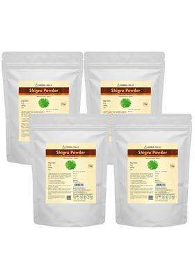 Herbal Hills Moringa Powder, 1 kg (Pack of 4) | Natural Herbal Care
