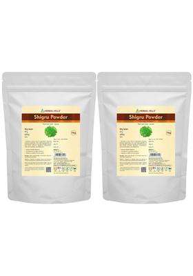 Herbal Hills Moringa Powder, 1 kg (Pack of 2) | Natural Herbal Care
