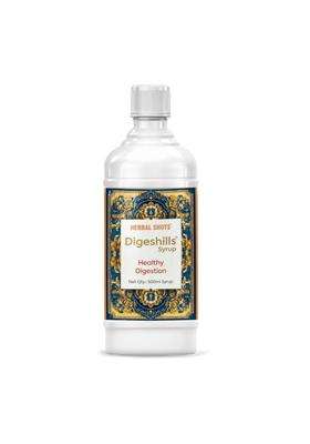 Herbal Hills Digeshills Herbal Shots 500 ml | Authentic Traditional Formula | With Ajwain, Jeera & Triphala
