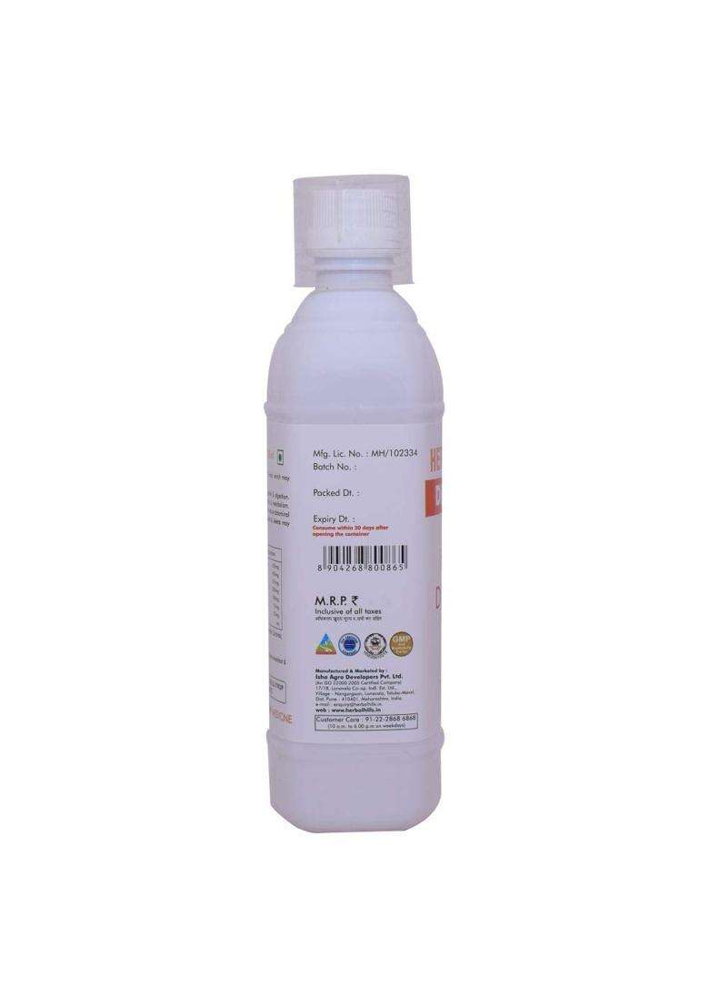 Herbal Hills Digeshills Herbal Shots, 500 ml (Pack of 5) | Natural Herbal Care - Indya