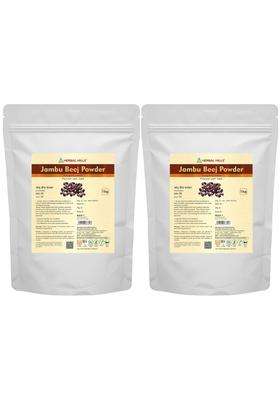 Herbal Hills Jambu Powder, 1 kg (Pack of 2) | Natural Herbal Care