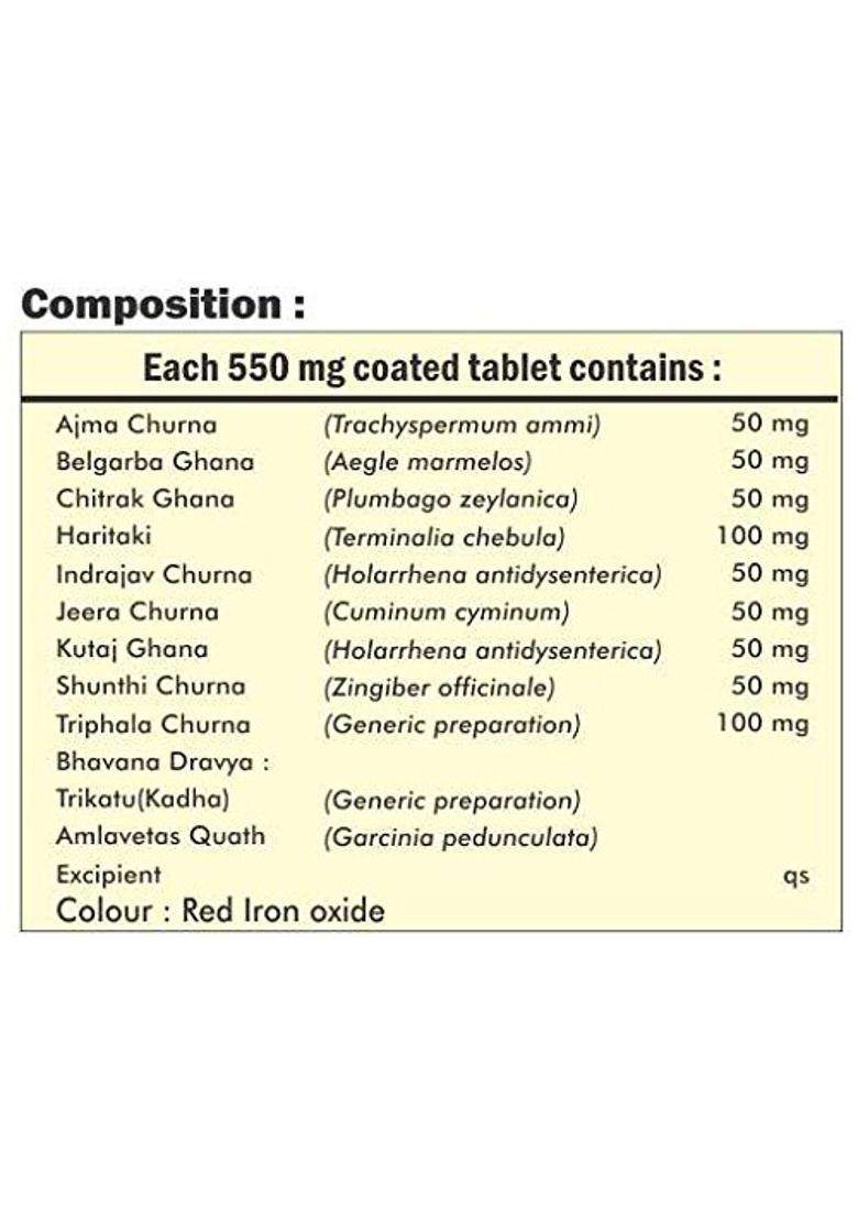 Herbal Hills Digeshills Tablets, 60 Count (Pack of 4) | Natural Herbal Care - Indya