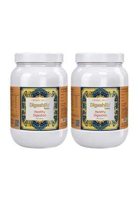 Herbal Hills Digeshills Tablets (900 Tablets Pack) (Pack of 2) | Authentic Traditional Formula | Supports Healthy Digestion & Acidity Relief
